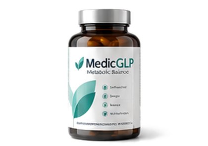 Eine Flasche MedicGLP Metabolic Balance.