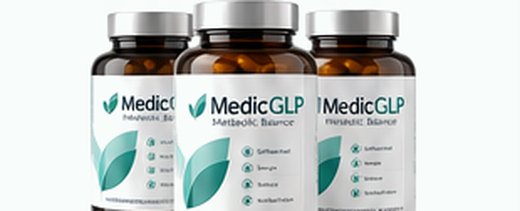 Drei Flaschen MedicGLP Metabolic Balance, Bestseller-Paket.