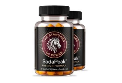 Two bottles of SodaPeak Premium Formula.