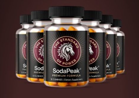 Six bottles of SodaPeak Premium Formula.